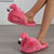 Flamingo Slippers - Stuffed Plush Toys