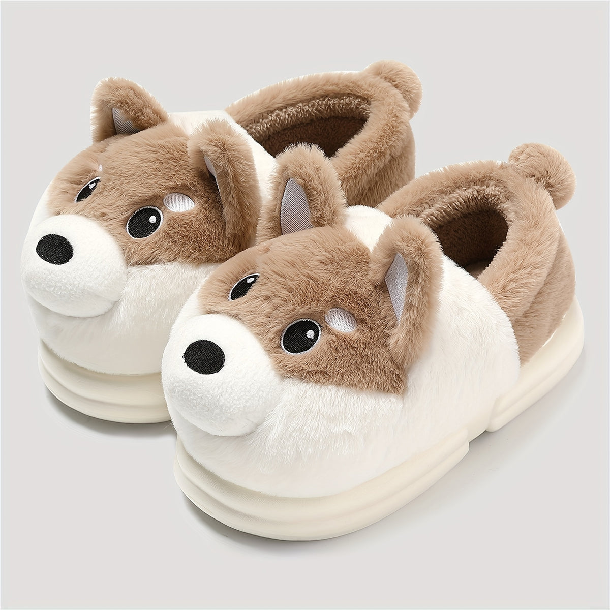 Dog Slippers - Stuffed Plush Toys