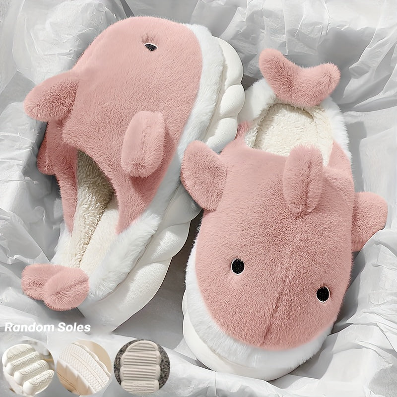 Whale Slippers - Stuffed Plush Toys