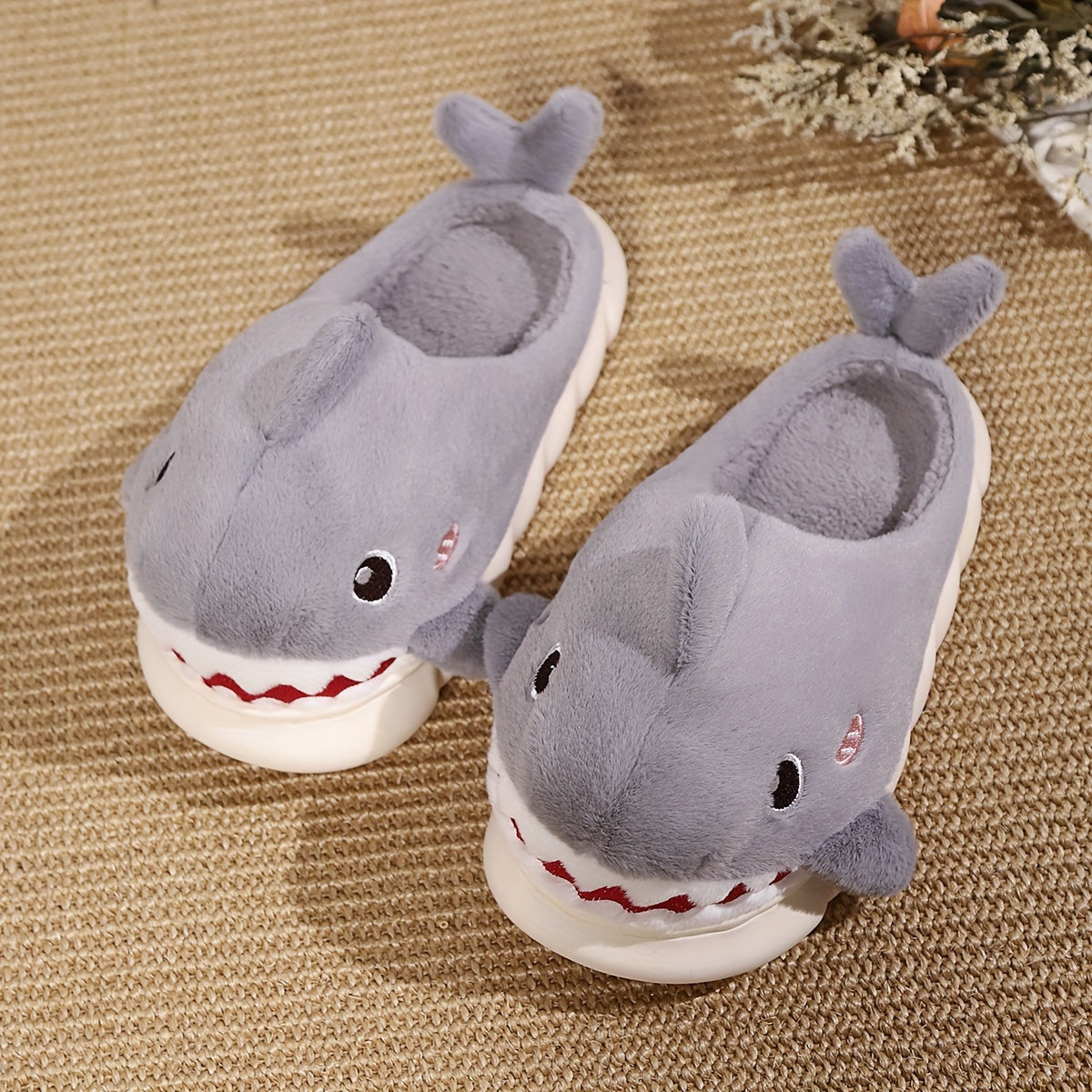 Shark Slippers - Stuffed Plush Toys