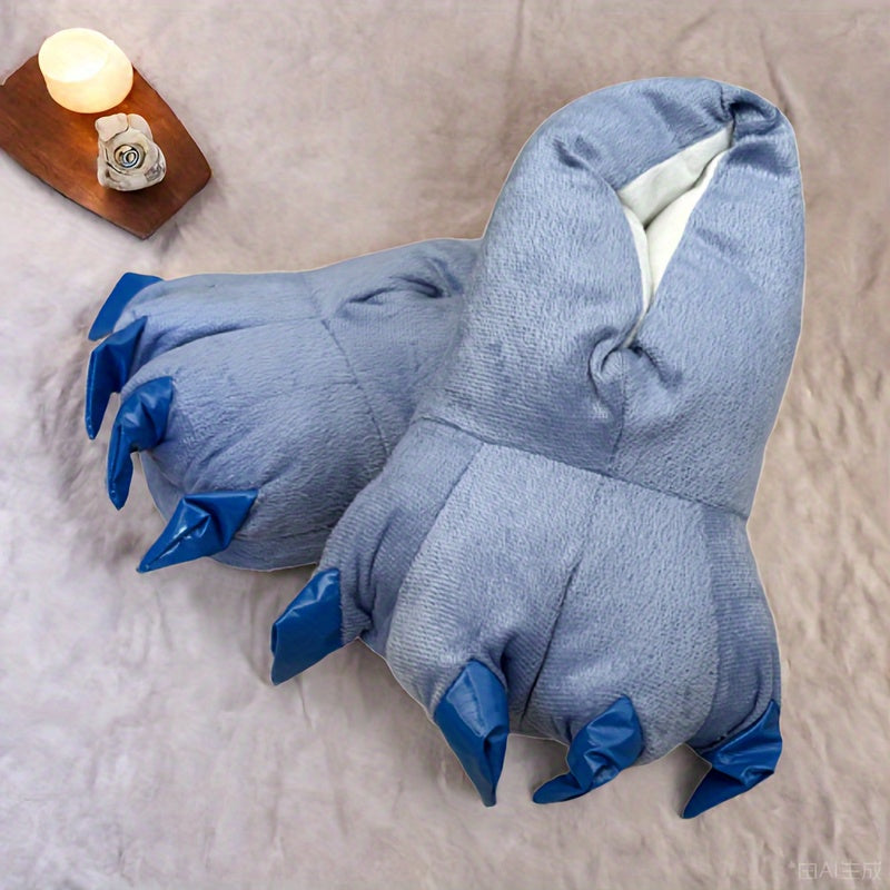 Dinosaur Feet Slippers - Stuffed Plush Toys