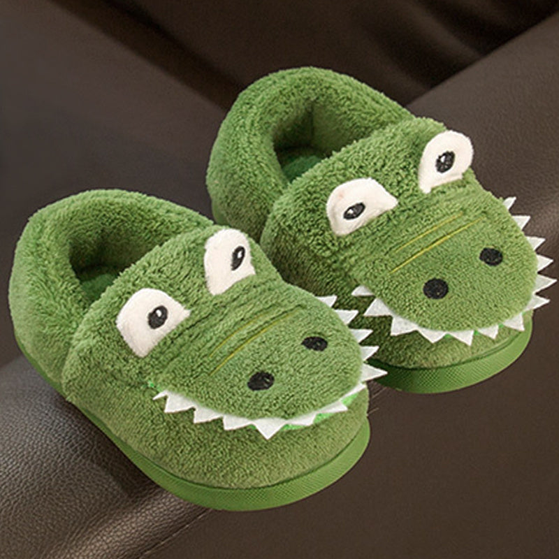 Children's Crocodile Slippers - Stuffed Plush Toys