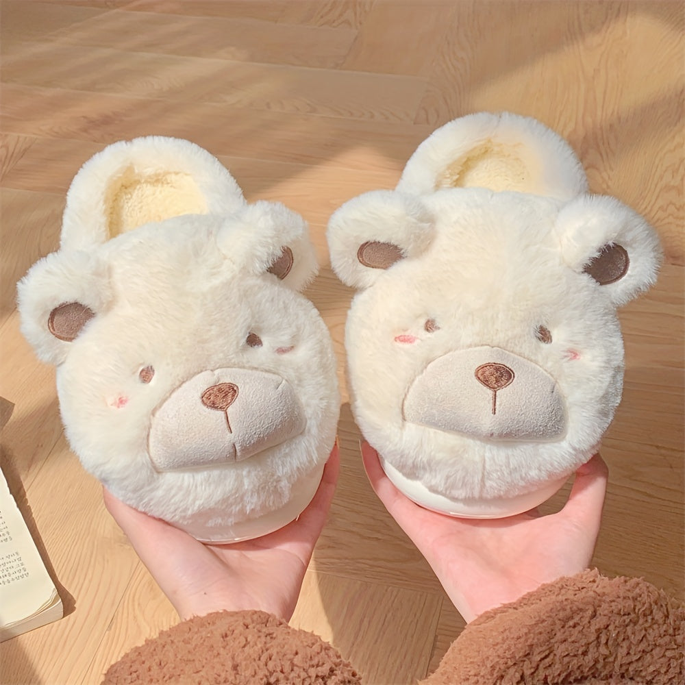 Bear Slippers - Stuffed Plush Toys