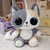 Cat Plush Big Eyes - Stuffed Plush Toys