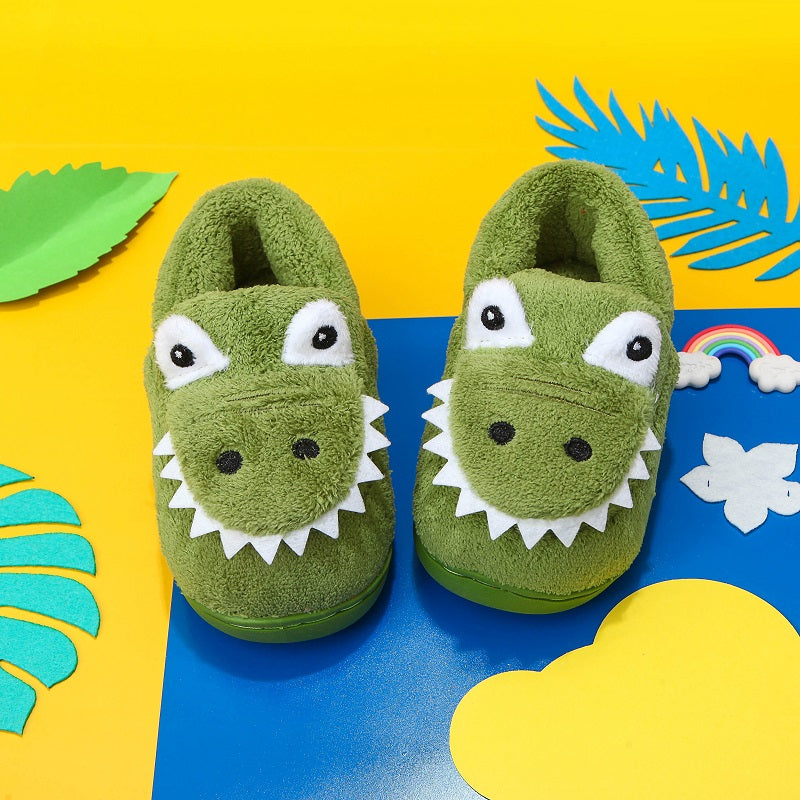 Children's Crocodile Slippers - Stuffed Plush Toys