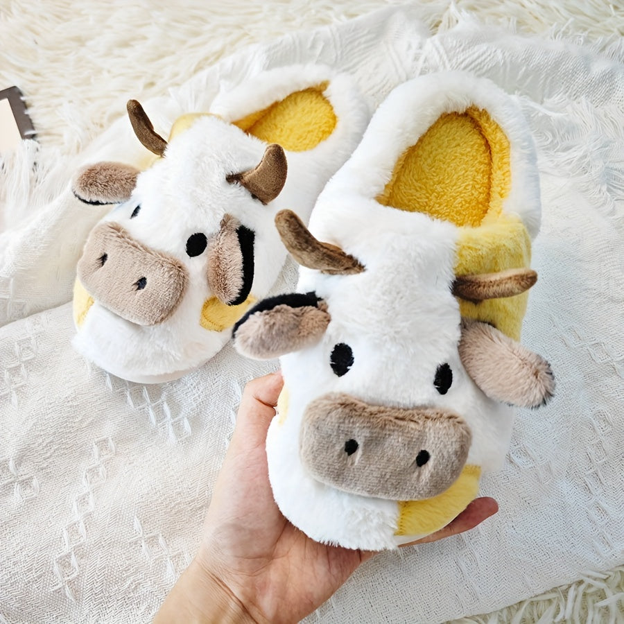 Cow Slippers - Stuffed Plush Toys