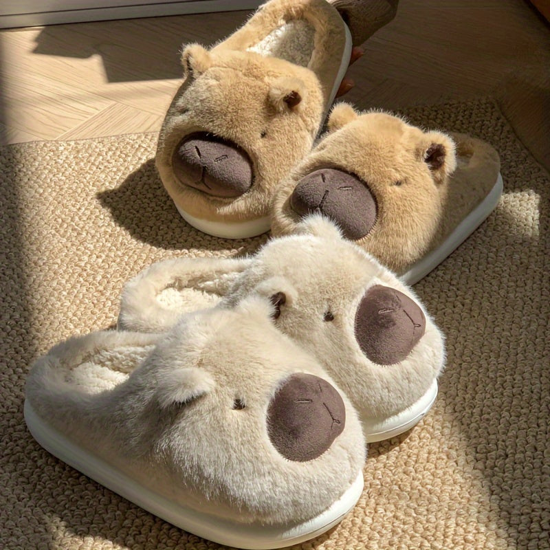 Capybara Slippers - Stuffed Plush Toys