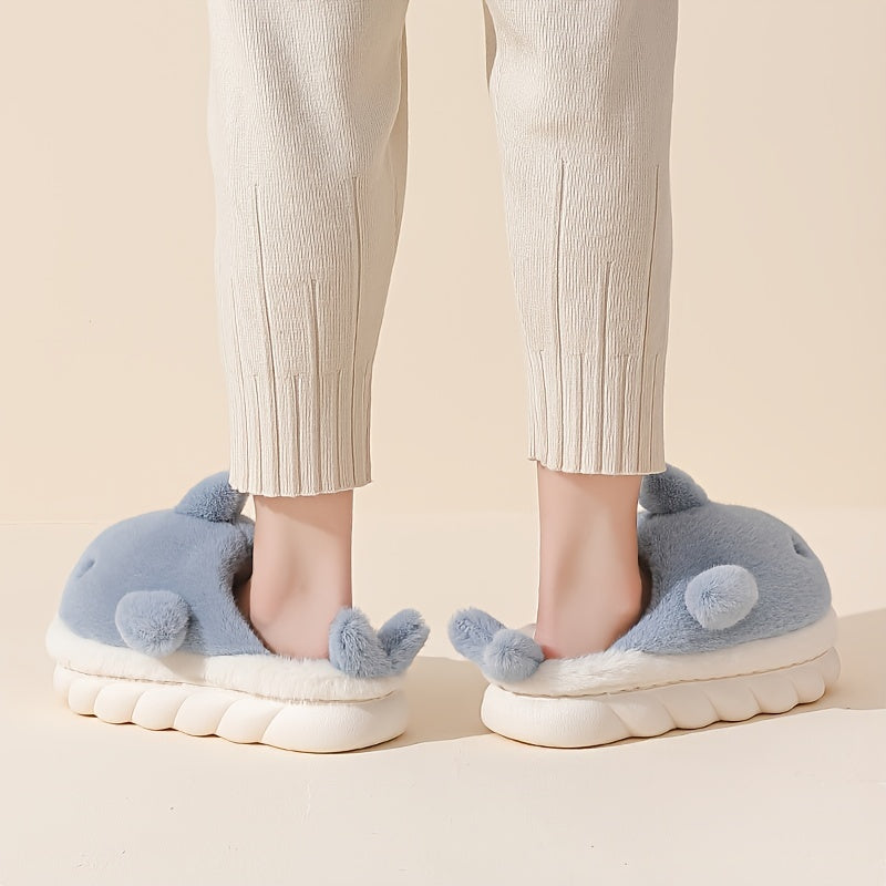 Whale Slippers - Stuffed Plush Toys