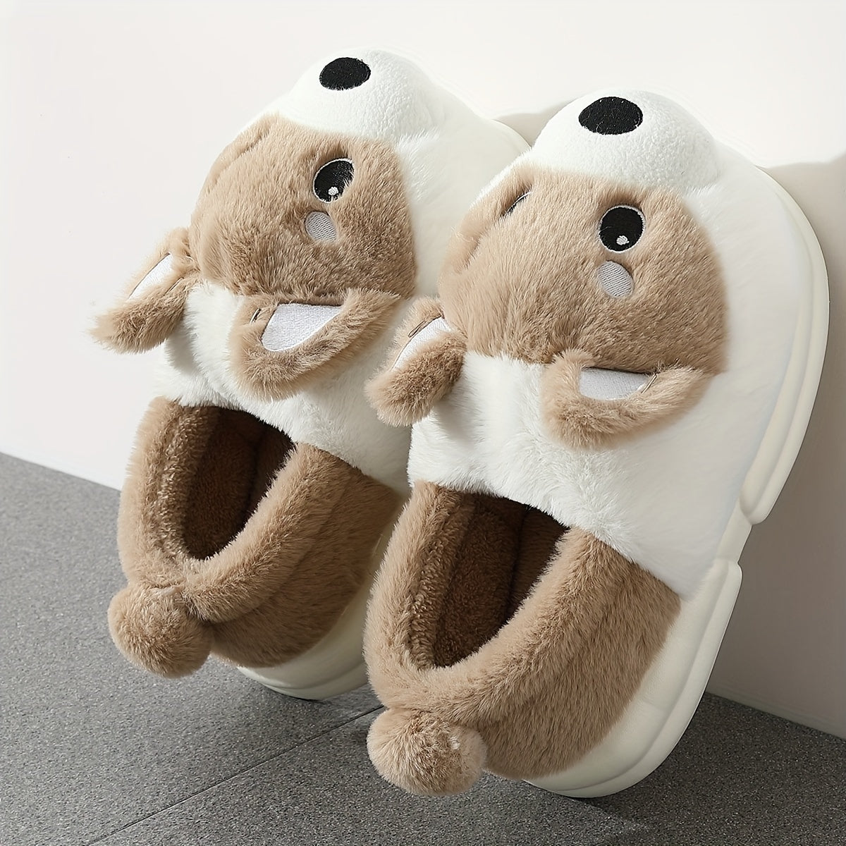 Dog Slippers - Stuffed Plush Toys