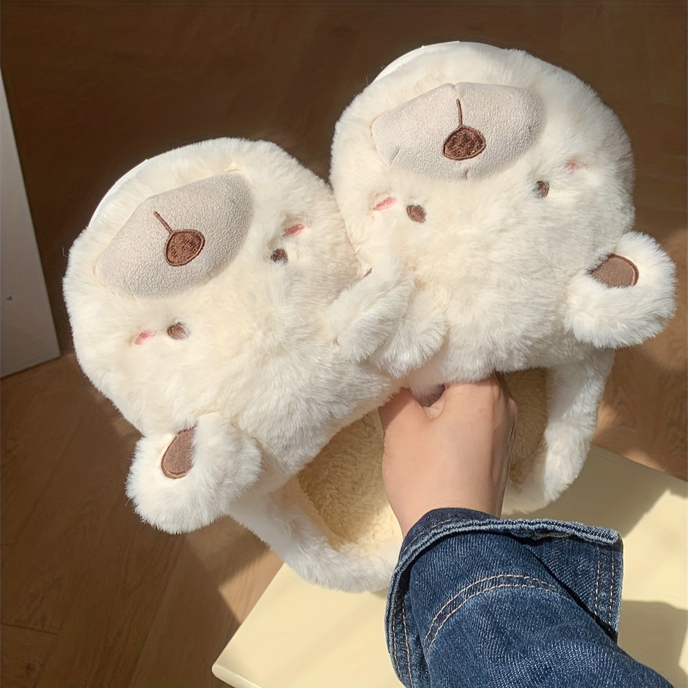 Bear Slippers - Stuffed Plush Toys