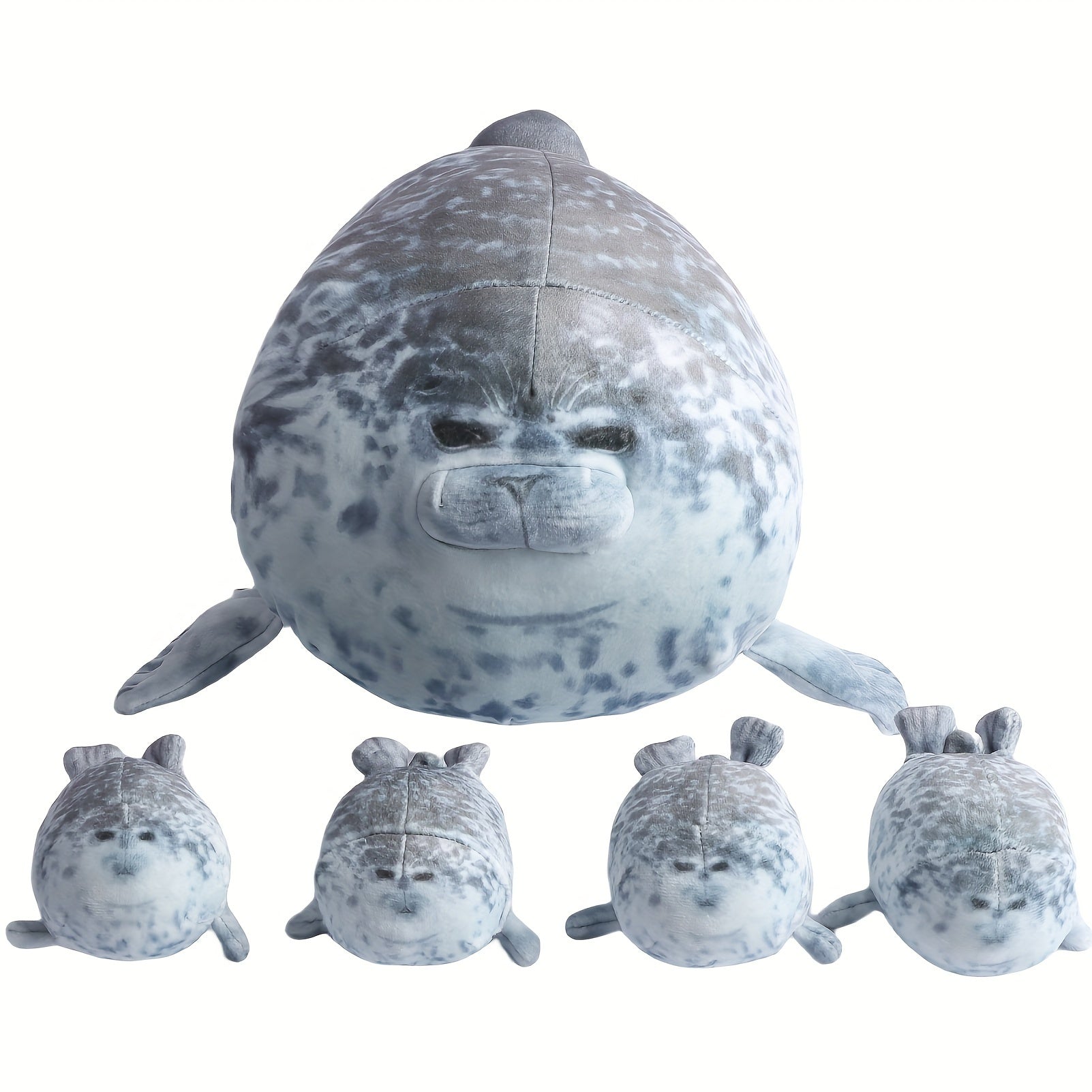 Fluffy Seal Plush - Stuffed Plush Toys