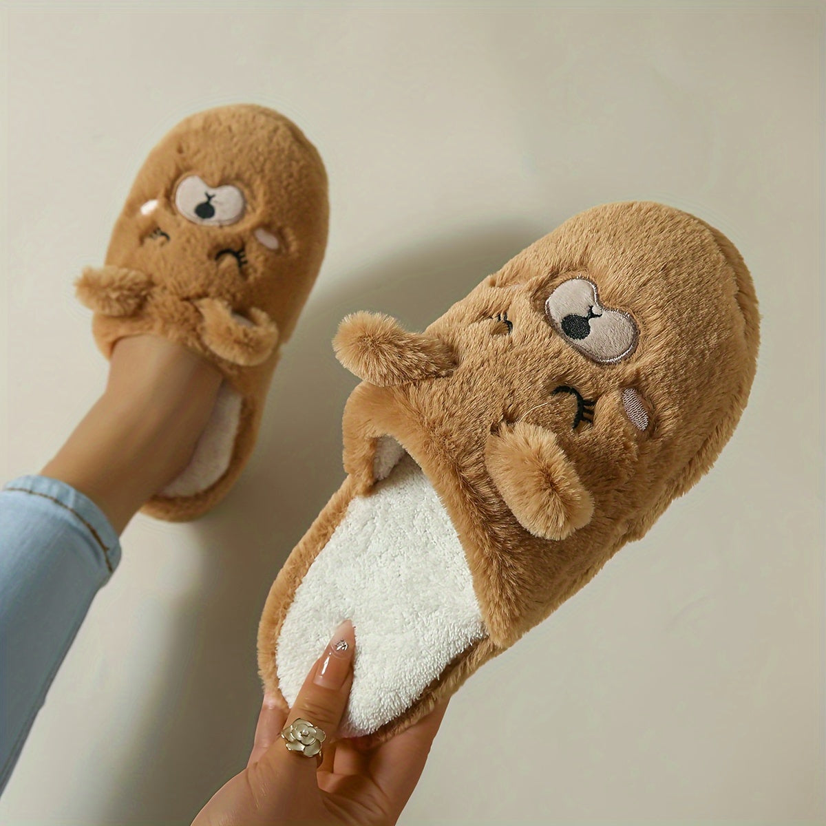 Pooh Slippers - Stuffed Plush Toys