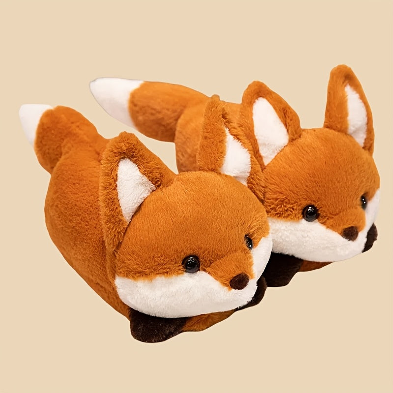 Fox Slippers - Stuffed Plush Toys