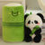 Adorable Bamboo Tube Panda Plush - Stuffed Plush Toys