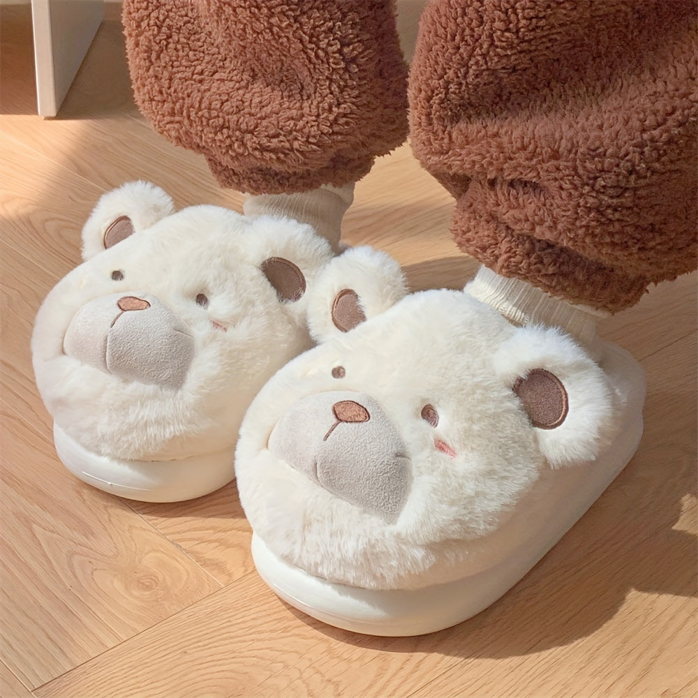 Bear Slippers - Stuffed Plush Toys