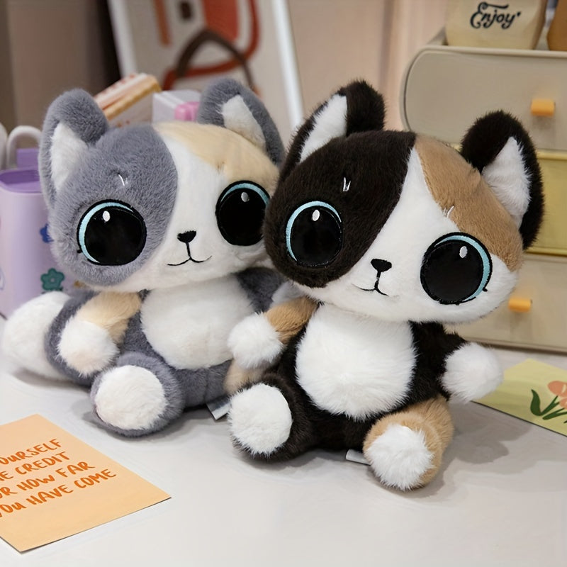 Cat Plush Big Eyes - Stuffed Plush Toys