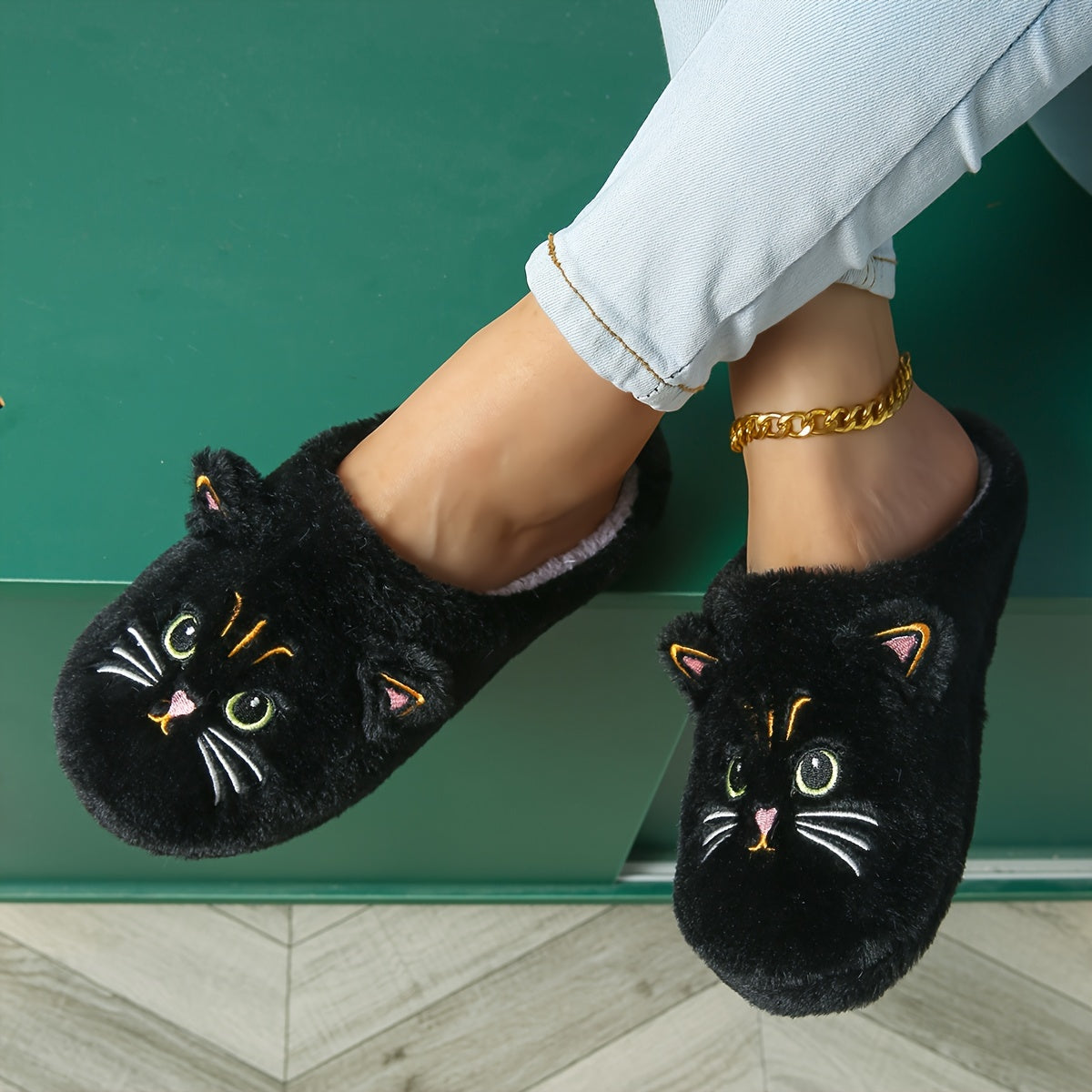 Cat Slippers Womens - Stuffed Plush Toys