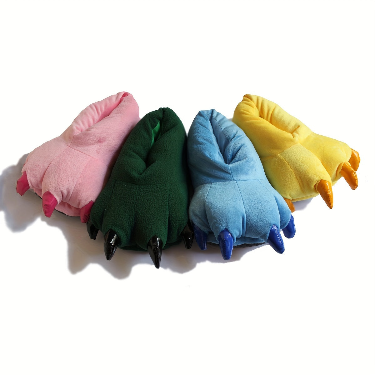 Dinosaur Feet Slippers - Stuffed Plush Toys