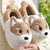 Dog Slippers - Stuffed Plush Toys