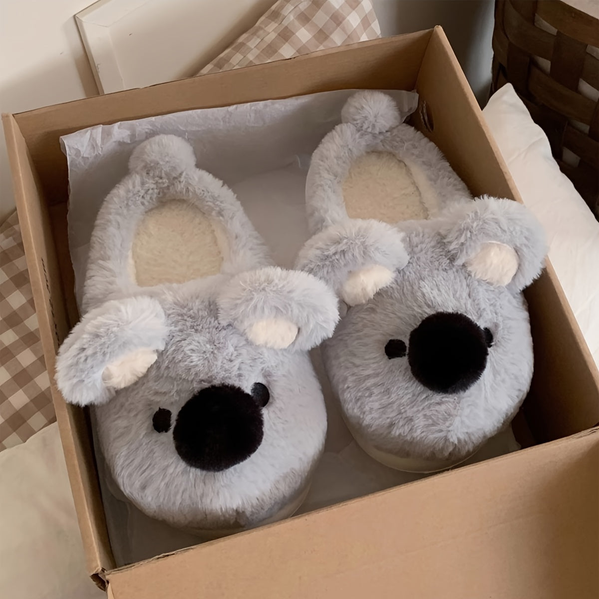 Koala Plush Slippers - Stuffed Plush Toys