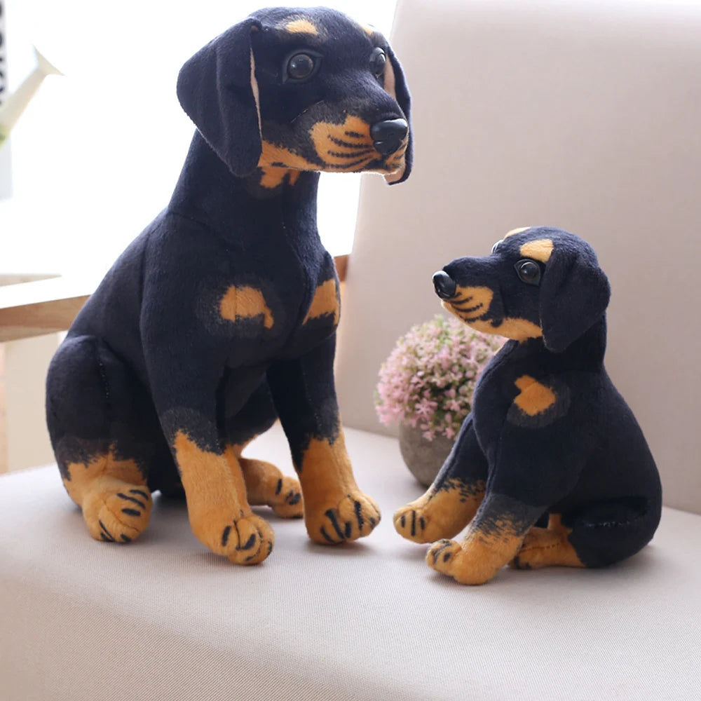 Rottweiler Stuffed Animal - Stuffed Plush Toys