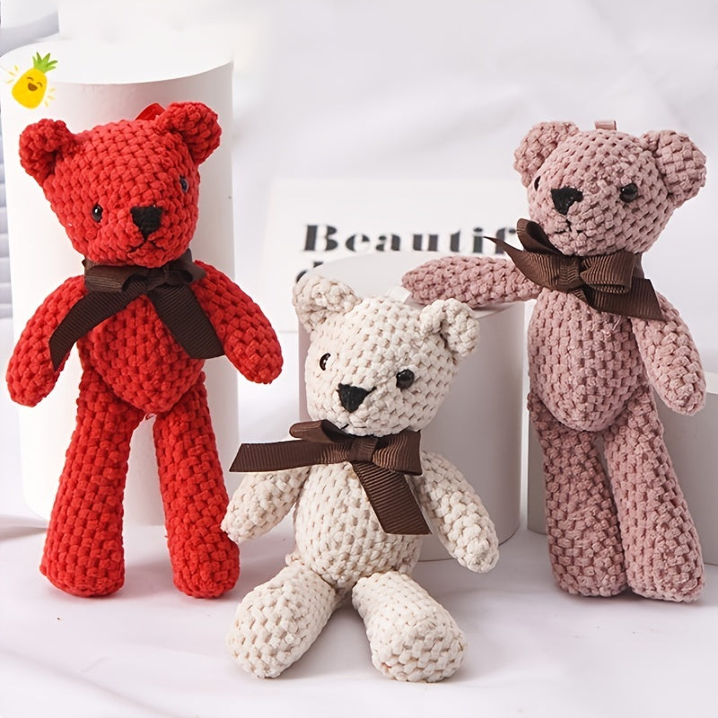 Teddy Bear Key Ring - Stuffed Plush Toys