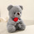 Teddy Bear With Rose - Stuffed Plush Toys