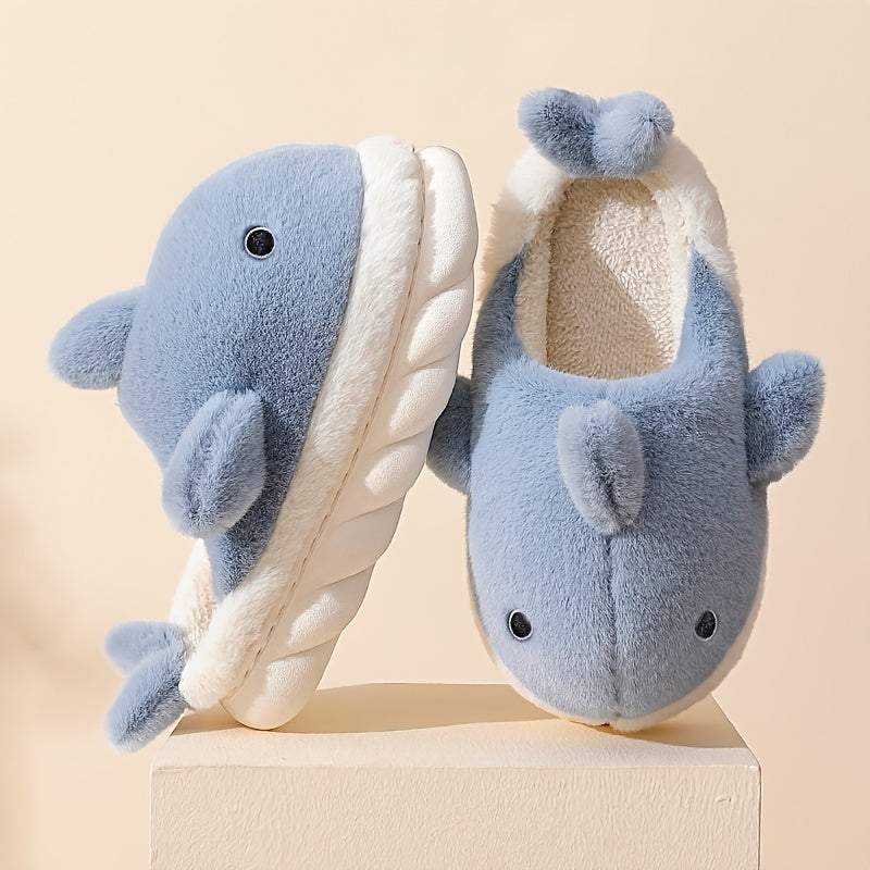 Whale Slippers - Stuffed Plush Toys