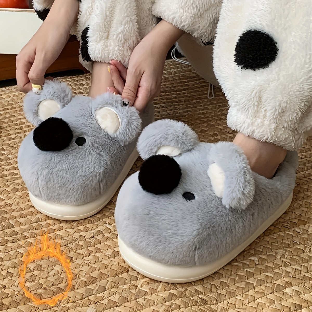 Koala Plush Slippers - Stuffed Plush Toys