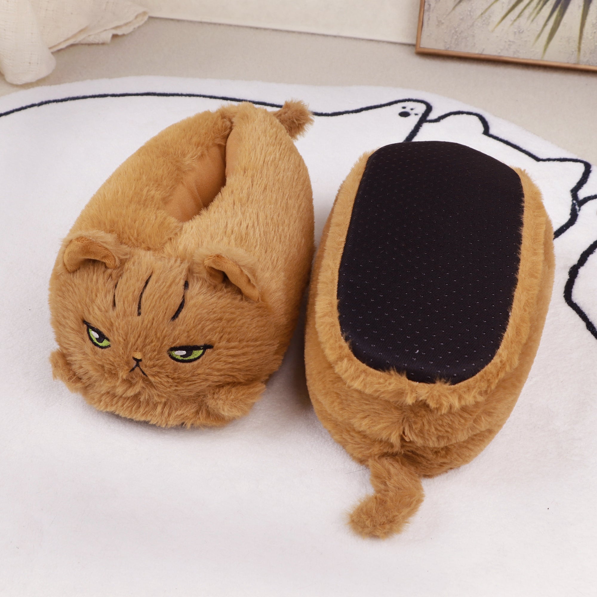 Slippers With Cats - Stuffed Plush Toys