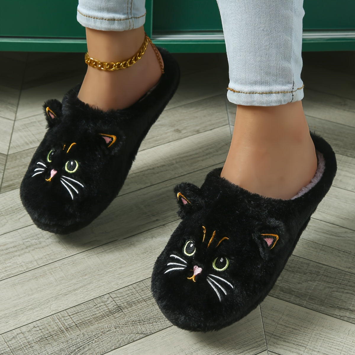 Cat Slippers Womens - Stuffed Plush Toys