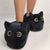 Ladies Cat Slippers - Stuffed Plush Toys