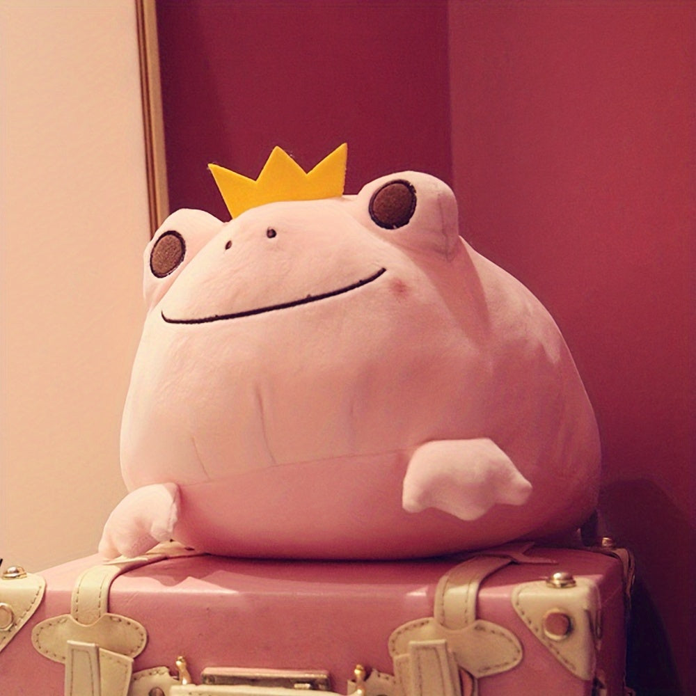 Crown Frog Plush Toy - Stuffed Plush Toys