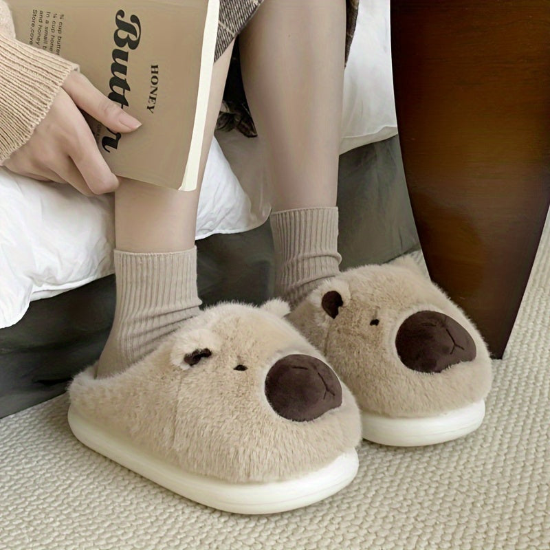 Capybara Slippers - Stuffed Plush Toys