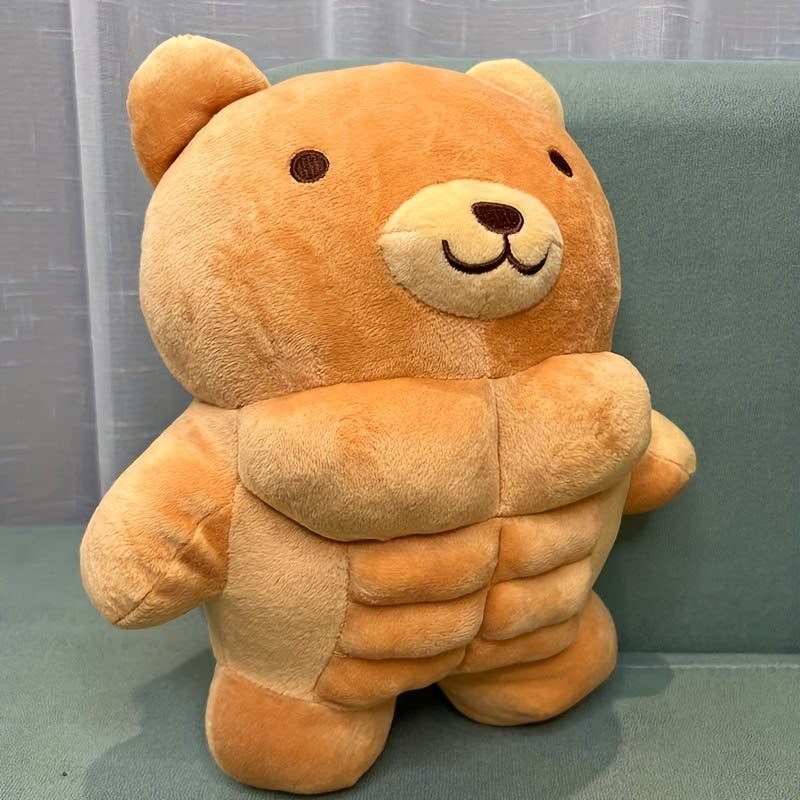 Muscle Teddy Bear Plush Toy - Stuffed Plush Toys