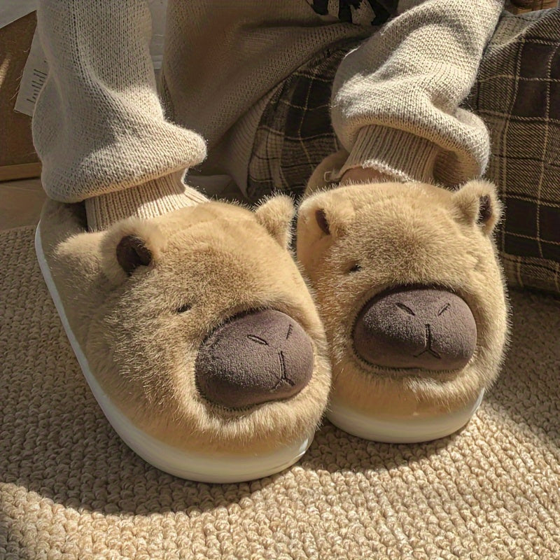 Capybara Slippers - Stuffed Plush Toys