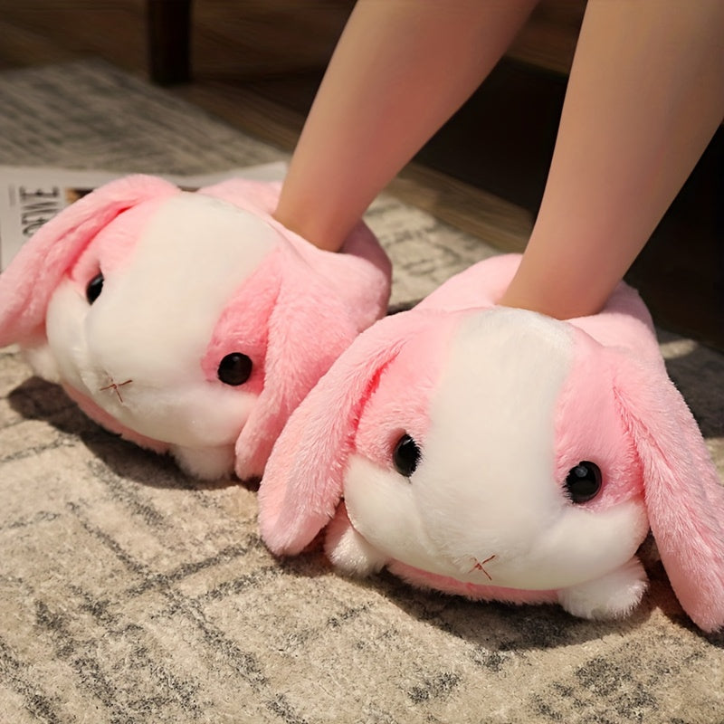 Cute Rabbit Slippers - Stuffed Plush Toys