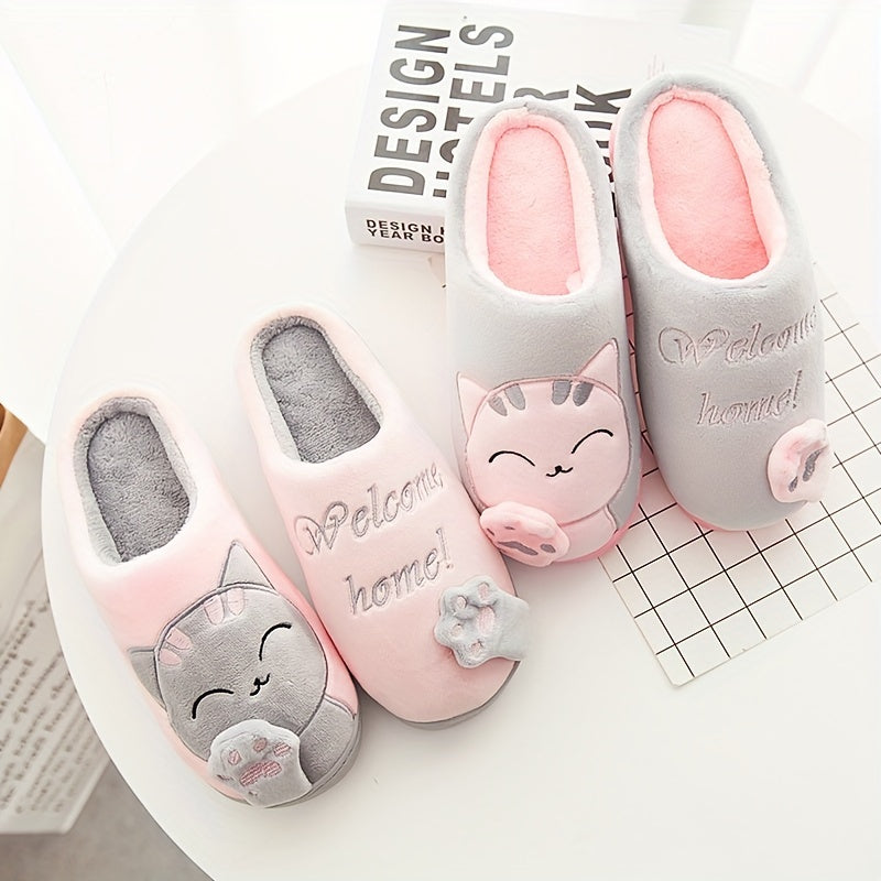 Cat Slippers - Stuffed Plush Toys